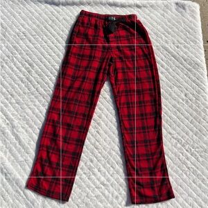 Lucky Brand Red and Black Plaid Sleepwear